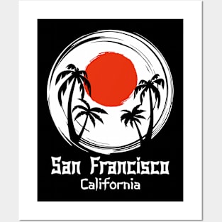 San Francisco California Posters and Art